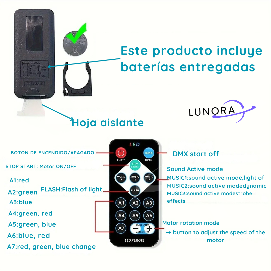 Proyector de Galaxia-Relajante